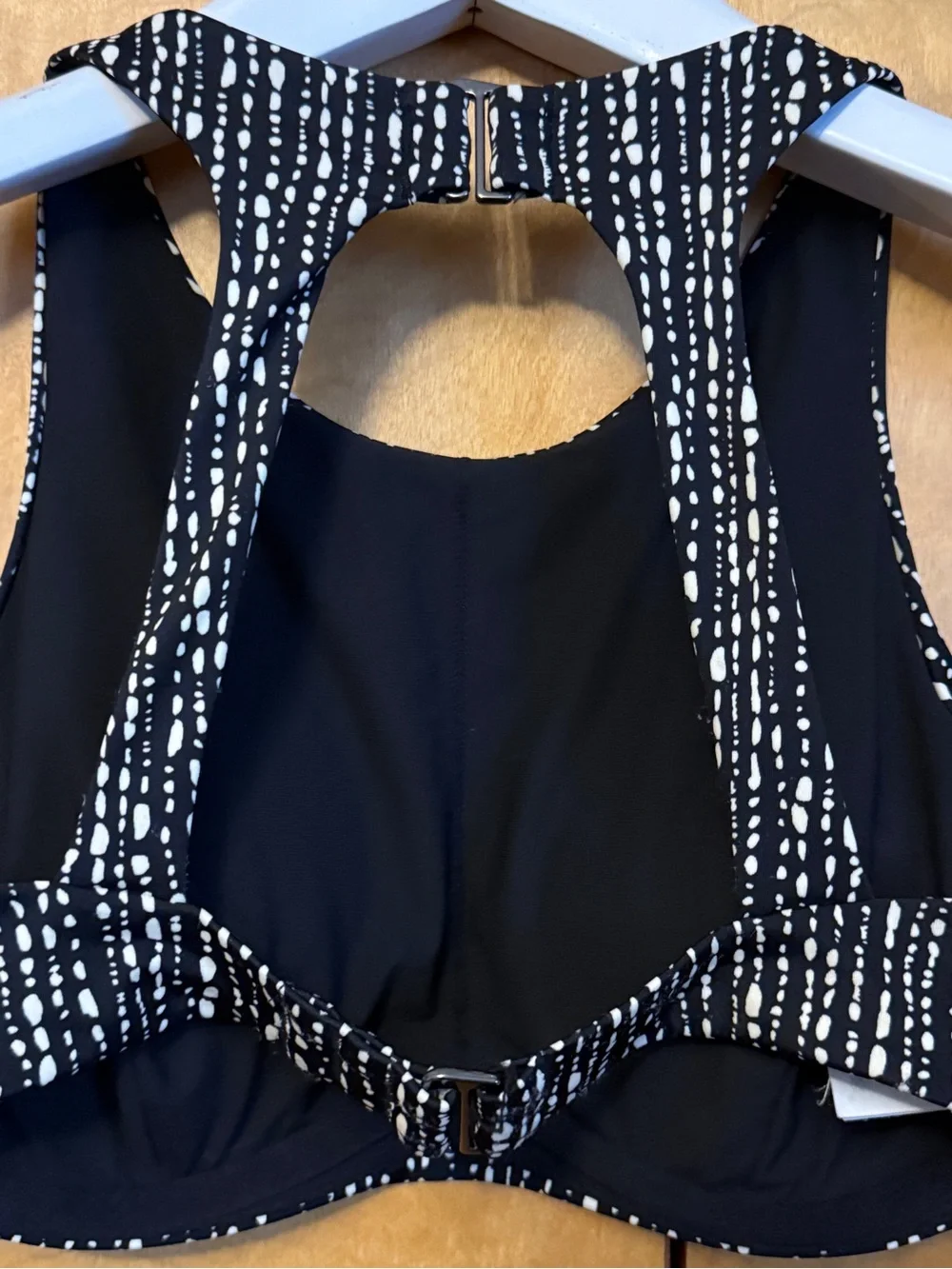 Athleta Swim Maldives High Neck Bikini Top size 32 B/C